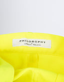 Philosophy di Lorenzo Serafini - Pantaloni giallo fluo anni 2000 