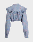 Camicia e collo bon ton up-cycled 