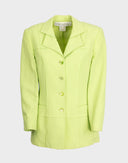 Escada - Blazer verde anni 90 