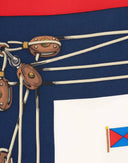 Gucci - Foulard navale in seta 