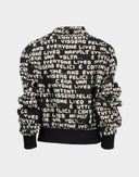 Moschino Cheap and Chic - Giubbotto nero a fantasia 