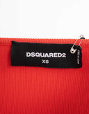 Dsquared - Vestito rosso stretch 
