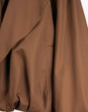 Giubbotto modello trench doppio collo 