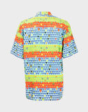 Versace - Camicia colorata a maniche corte 
