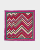 Christian Dior - Foulard in seta fantasia zig zag 