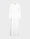 Vestito bianco chemisier 