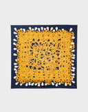 Chanel - Foulard blu in seta 