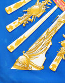 Hermes - Foulard 'La marine a Rames' anni '90 
