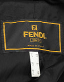 Fendi - Vestito nero in velluto anni 90 
