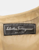 Tubino beige anni '90 CD-24-ART015610 Salvatore Ferragamo