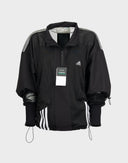 T-shirt Adidas up-cycled on cerniera e manicotti 
