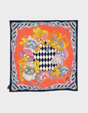 Fendi - Foulard colorato maschere veneziane 