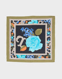 Leonard - Fazzoletto in seta anni '80 