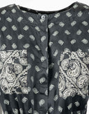 Vestito in seta con fantasia paisley CD-24-ART015301 Pierre Balmain