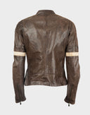 Belstaff - Giubbotto marrone motociclista 