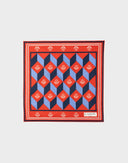 Lanvin - Fazzoletto in seta fantasia geometrica 