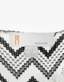 T-shirt anni 2000 bianca e nera a zig zag CD-07-ART005816 Missoni