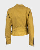 Belstaff - Giubbotto in cotone ocra quattro tasche 