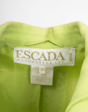 Escada - Blazer verde anni 90 