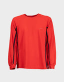 Prada - Felpa rossa da uomo in cotone 