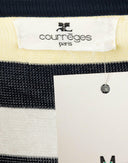 Courreges - T-shirt a righe anni '80 