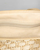 The Bridge - Borsa a spalla beige in paglia 