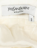 Gonna pencil bianca anni 2000 CD-17-ART0010SPECIAL/10 Yves Saint Laurent