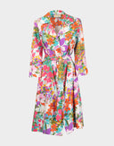 Furstenberg - Vestito anni 70 fantasia floreale 