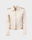 Giubbotto di jeans con borchie 