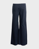 Armani - Pantaloni a righe blu anni 2000 