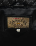 Emporio Armani - Giubbotto imbottito in pelle 