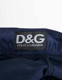 Dolce & Gabbana - Pantaloni blu anni 80/90 
