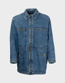 Gianni Versace - Giubbotto in denim imbottito '90 