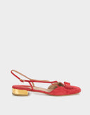 Salvatore Ferragamo - Sandali rossi anni '90 