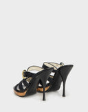 Casadei - Sandali neri con cinturini 