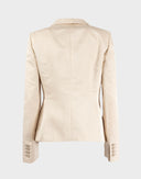 Giacca avorio in seta 