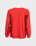 Prada - Felpa rossa da uomo in cotone 