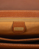 Gucci - Cartella anni '80 in tela e pelle 