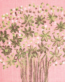 Lanvin - Foulard in seta mazzo di fiori 