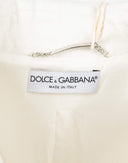 Trench bianco in lana CD-08-ART013802 Dolce e Gabbana