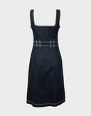 Philosophy di Alberta Ferretti - Vestito in denim anni '90 
