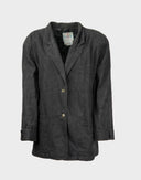 Giacca in denim grigia anni 90 