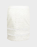 Alexander Wang- Gonna bianca in pelle 