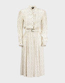 Vestito chemisier con pallini anni '90 