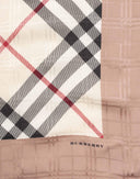 Burberry - Foulard in seta fantasia check 