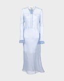 Aquilano Rimondi - Vestito azzurro in organza 