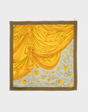 Celine - Foulard in seta anni '90 verde 