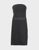 Vestito a fascia nero 