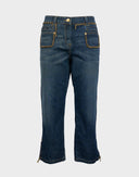 Dolce & Gabbana - Pantaloni pinocchietto denim 2000 