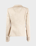 Giacca avorio in seta 